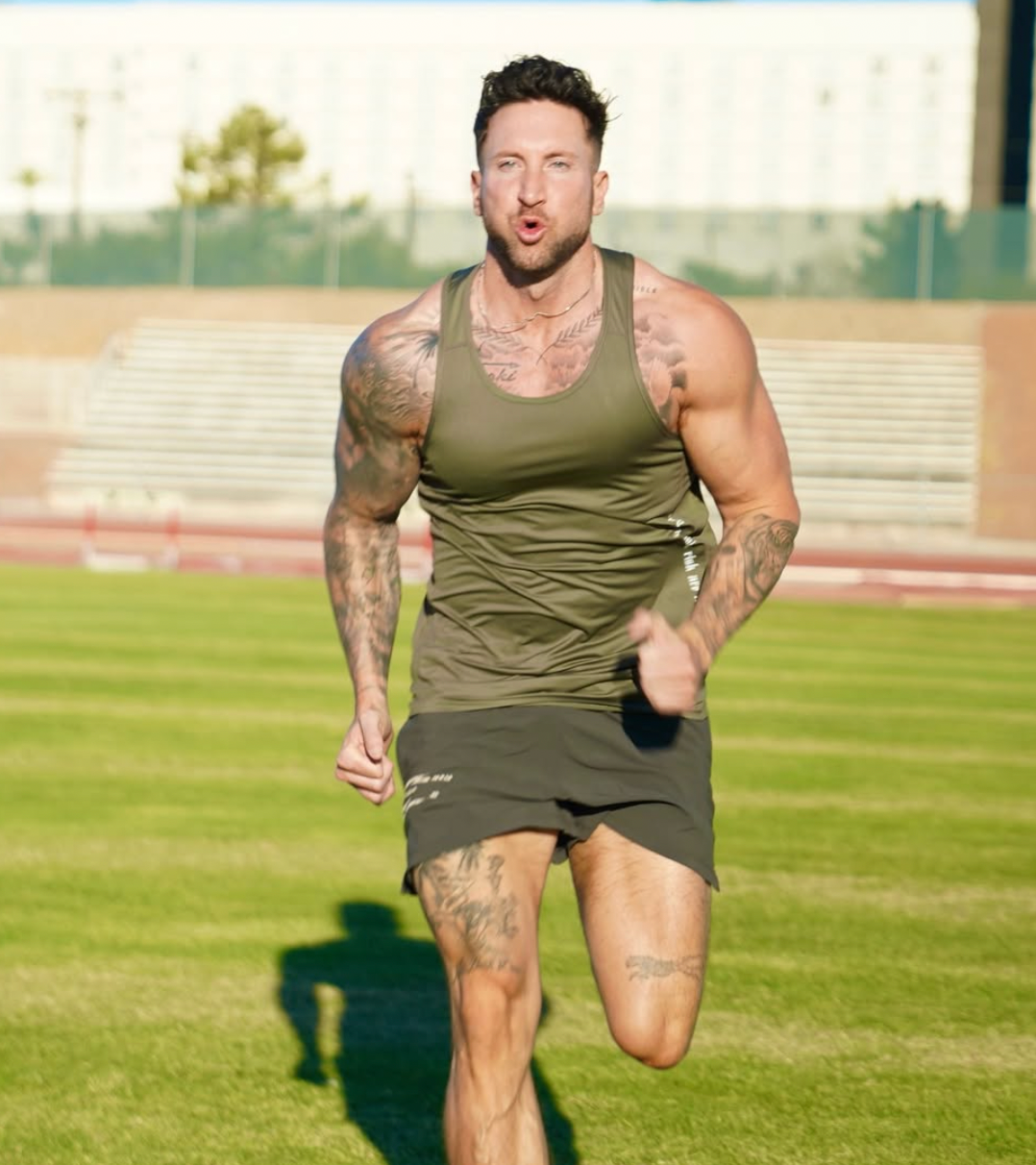 Troy sprinting — hybrid athletic training